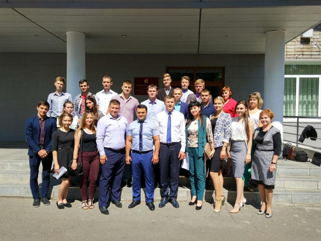 Члены молодежного парламента побывали в Михайловском районе