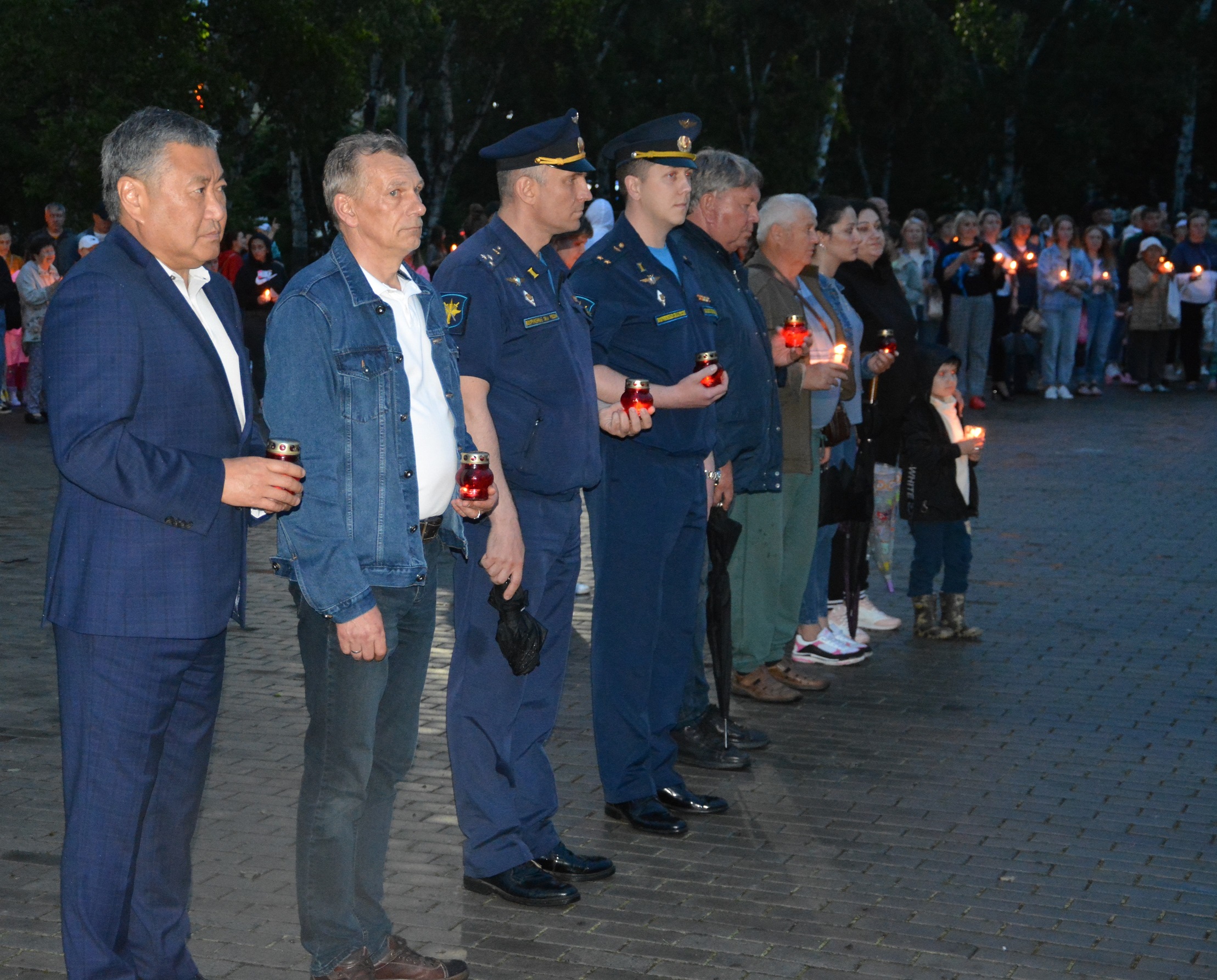 Артемовцы приняли участие в акции «Свеча памяти»