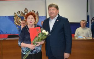 Анатолий Бадель поздравил ветеранов органов внутренних дел