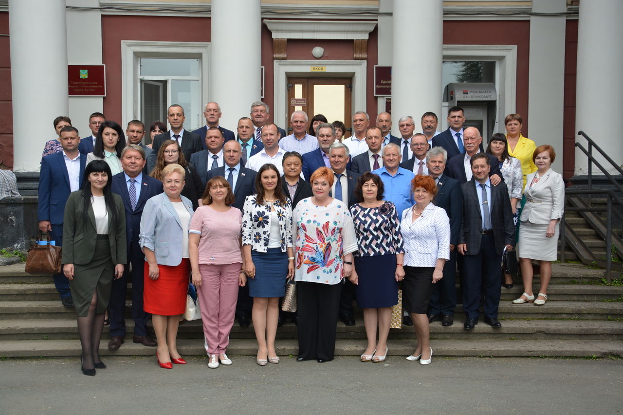 Заседание Совета председателей представительных органов городских округов и муниципальных районов при Законодательном Собрании Приморского края.