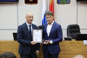 Встреча губернатора Приморского края с руководителями региональных спортивных федераций