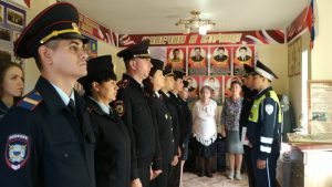 В Артеме Приморского края полицейские проводят патриотическую акцию «Долг памяти»
