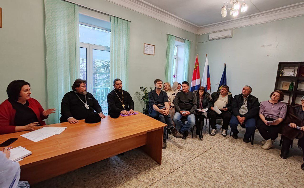 Вопрос строительства храма в ТУ Артемовский обсудили накануне на встрече с жителями