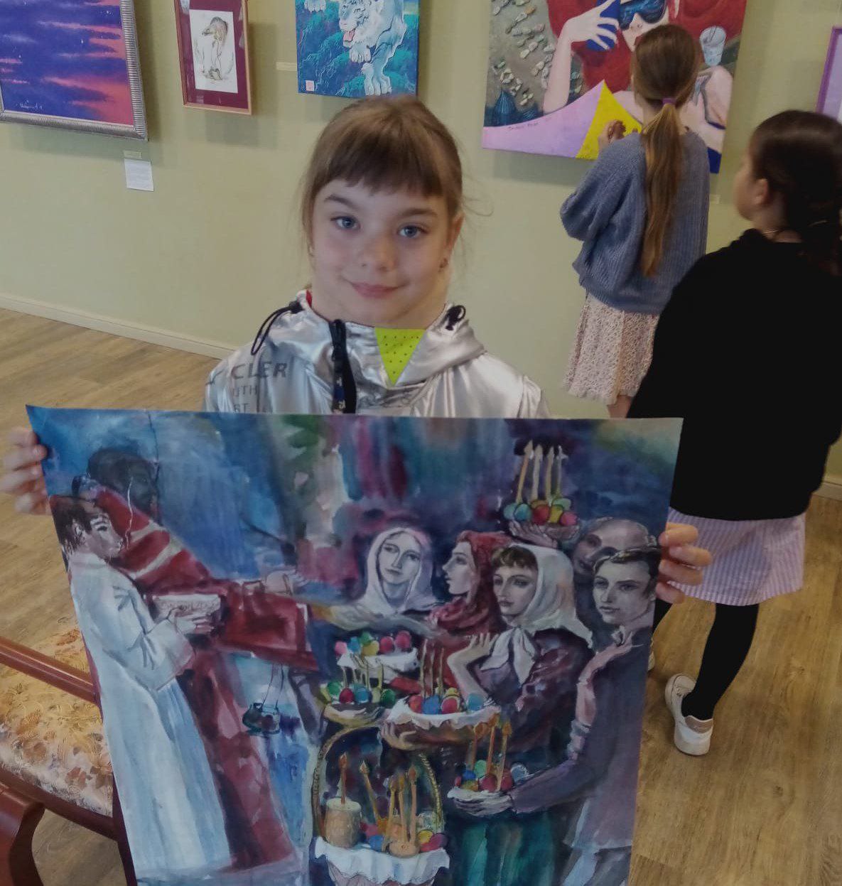 В ВЦ «Галерея» состоялась тематическая экскурсия по двум экспозициям для детей