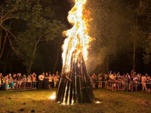 В микрорайоне «Шахта «Амурская» прошли праздничные мероприятия, приуроченные сразу к нескольким событийным датам