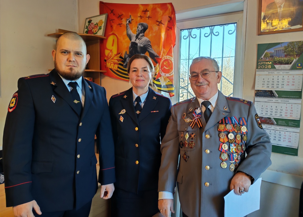 Сотрудник уголовного розыска из Артема Приморского края стал лауреатом премии имени полковника милиции Виктора Фесюна