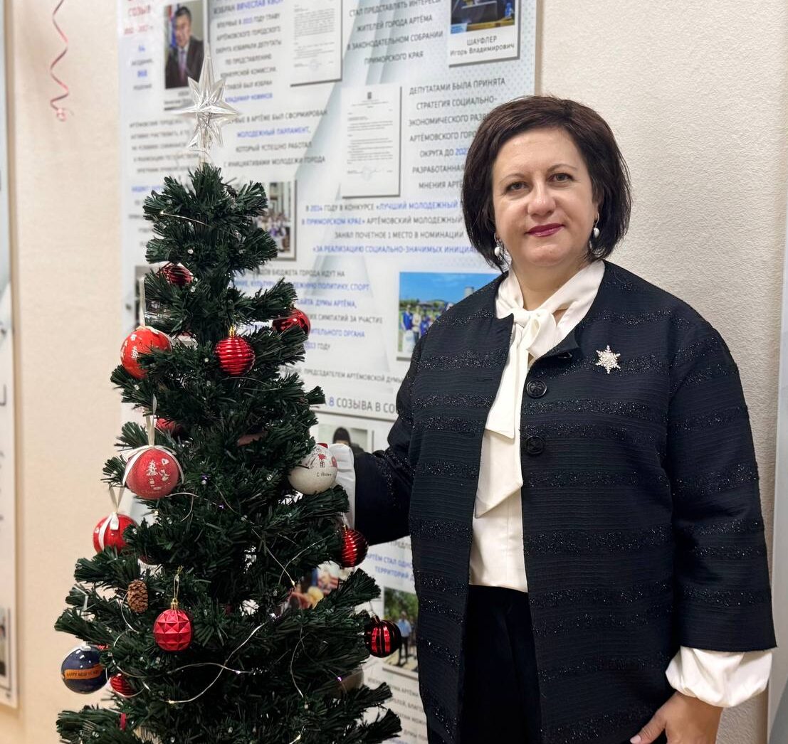 Поздравление с Новым годом от председателя Думы Натальи Волковой