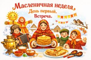 Встречаем весну! Сегодня первый день Масленицы