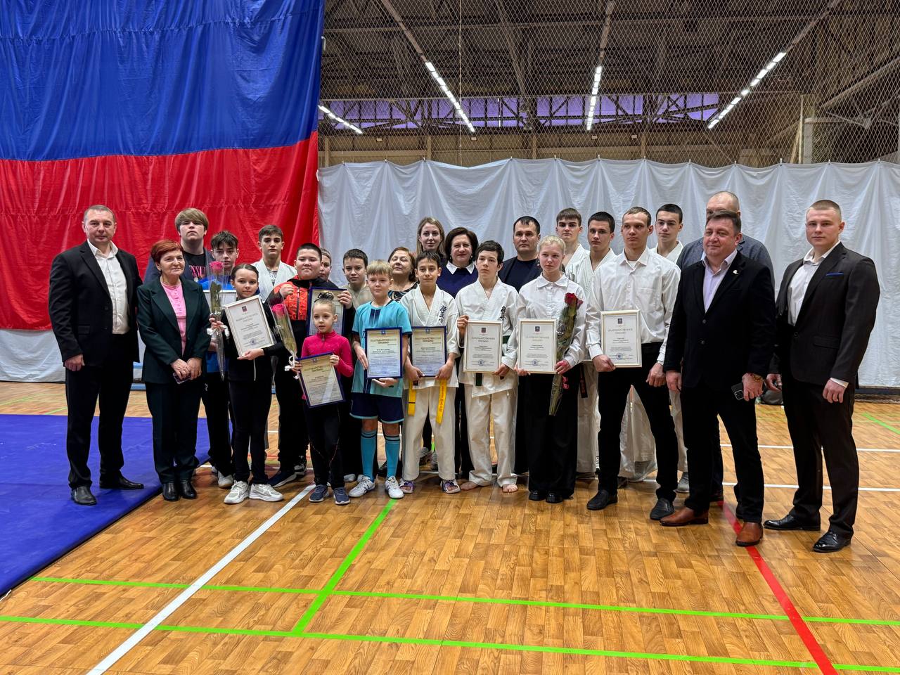 Открытие спортивно-патриотического мероприятия «Герои нашего времени»