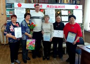 Депутат Думы  Алексей Михайленко поздравил женщин Совета ветеранов Артёмовского городского округа с Международным женским днём