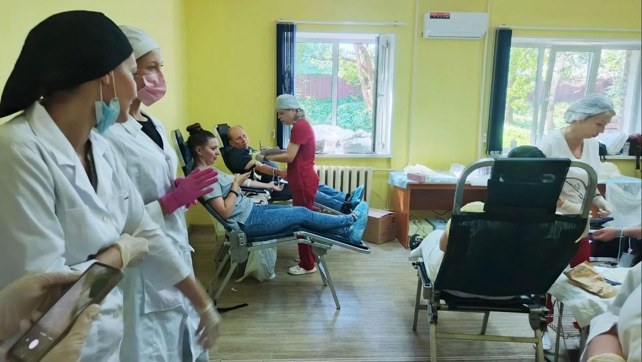 В Артёме прошёл выездной донорский день